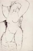 Amedeo Modigliani Caryatid Study oil painting artist